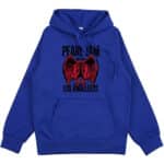 Los Angeles Pearl Jam Angel Poster Royal Blue Unisex Hoodie