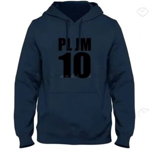 Pearl Jam 10 Minimalist PL JM Navy Blue Unisex Hoodie