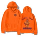 Pearl Jam Band Grizzly Stadium Bear Orange Unisex Hoodie