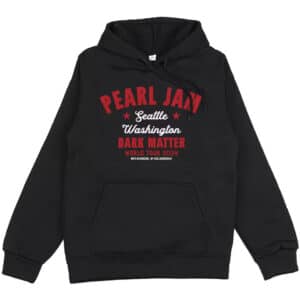 Pearl Jam Band Seattle Dark Matter Tour Black Unisex Hoodie