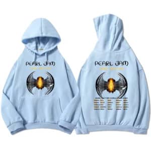 Pearl Jam Dark Matter World Tour 2024 Sky Blue Unisex Hoodie