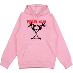 Pearl Jam Song Alive Stickman Graphic Pink Unisex Hoodie