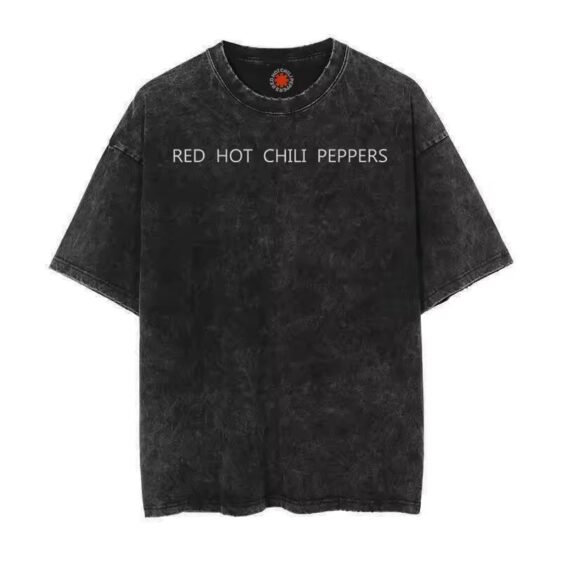 Minimalist Red Hot Chili Peppers Acid-Washed Unisex T-Shirt