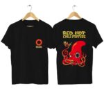 Octopus Inferno Red Hot Chili Peppers Black Unisex T-Shirt