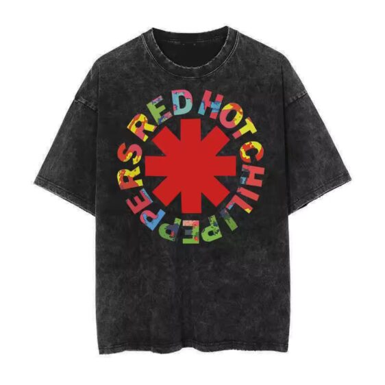 Psychedelic Red Hot Chili Peppers Vintage Unisex T-Shirt