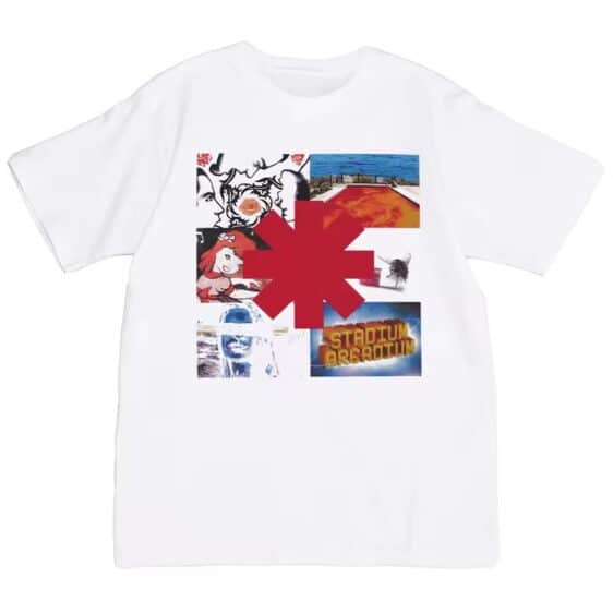 Red Hot Chili Peppers Album Cover Collage Unisex T-Shirt