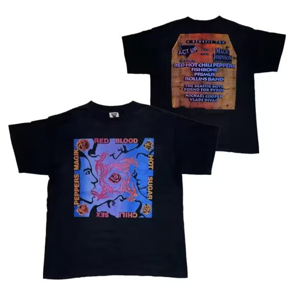 Red Hot Chili Peppers Blood Sugar Benefit Concert T-Shirt