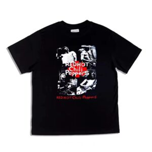 Red Hot Chili Peppers Concert Photo Black Unisex T-Shirt