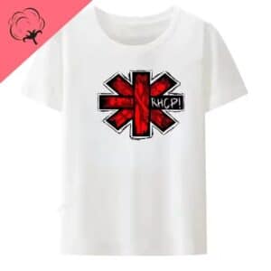 Red Hot Chili Peppers Grunge Asterisk Logo Unisex T-Shirt