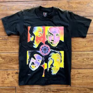 Red Hot Chili Peppers Psychedelic Band Portrait T-Shirt