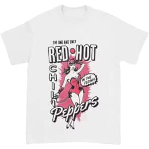 Red Hot Chili Peppers Retro Burlesque Pin-Up Unisex T-Shirt