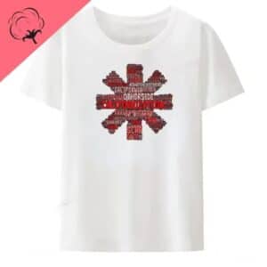 Red Hot Chili Peppers Song Tribute Graphic Men's T-Shirt