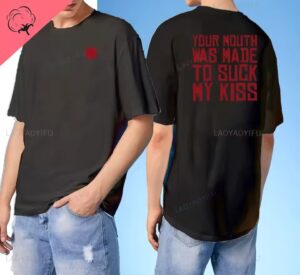 Red Hot Chili Peppers Suck My Kiss Black Men's T-Shirt