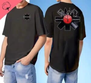 Red Hot Chili Peppers Vinyl Clock Band Silhouette T-Shirt