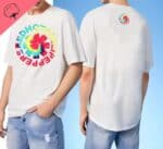 Red Hot Chili Peppers White Tie-Dye Asterisk Men's T-Shirt