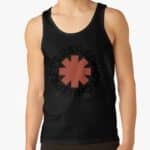 Red Hot Chili Peppers Asterisk Logo Black Men's Tank Top