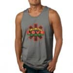 Unlimited Love Red Hot Chili Peppers Dark Gray Tank Top