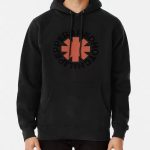 Red Hot Chili Peppers Iconic Band Logo Black Men's Hoodie